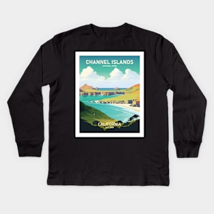 CHANNEL ISLANDS NATIONAL PARK Kids Long Sleeve T-Shirt